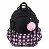 PLECAK 4 KOMOROWY PINK CHECKERED 0366